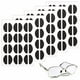 thumbnail image 1 of Guardurnaity 60 pares de almohadillas para la nariz, autoadhesivas, antideslizantes, flexibles, EVA, parches ligeros para adultos, almohadillas para Lentes, 1 of 6