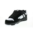 thumbnail image 4 of DVS Enduro HEIR Skate Shoe Black White Pinstripe Nubuck Leather Size 7.5 US, 4 of 8
