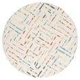 thumbnail image 2 of SAFAVIEH Metro Rodina Geometric Striped Area Rug, Ivory/Blue, 5' x 8', 2 of 4