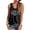 A#Black593, variant on Puliio Women's Soccer Letter Print Tshirt Sleeveless Crew Neck Athletic Casual Summer Tee