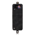 thumbnail image 1 of Frosted Skin-friendly Shockproof Leather Wallet Case Compatible Samsung Galaxy Z Flip 4 With Card Slot, 1 of 3