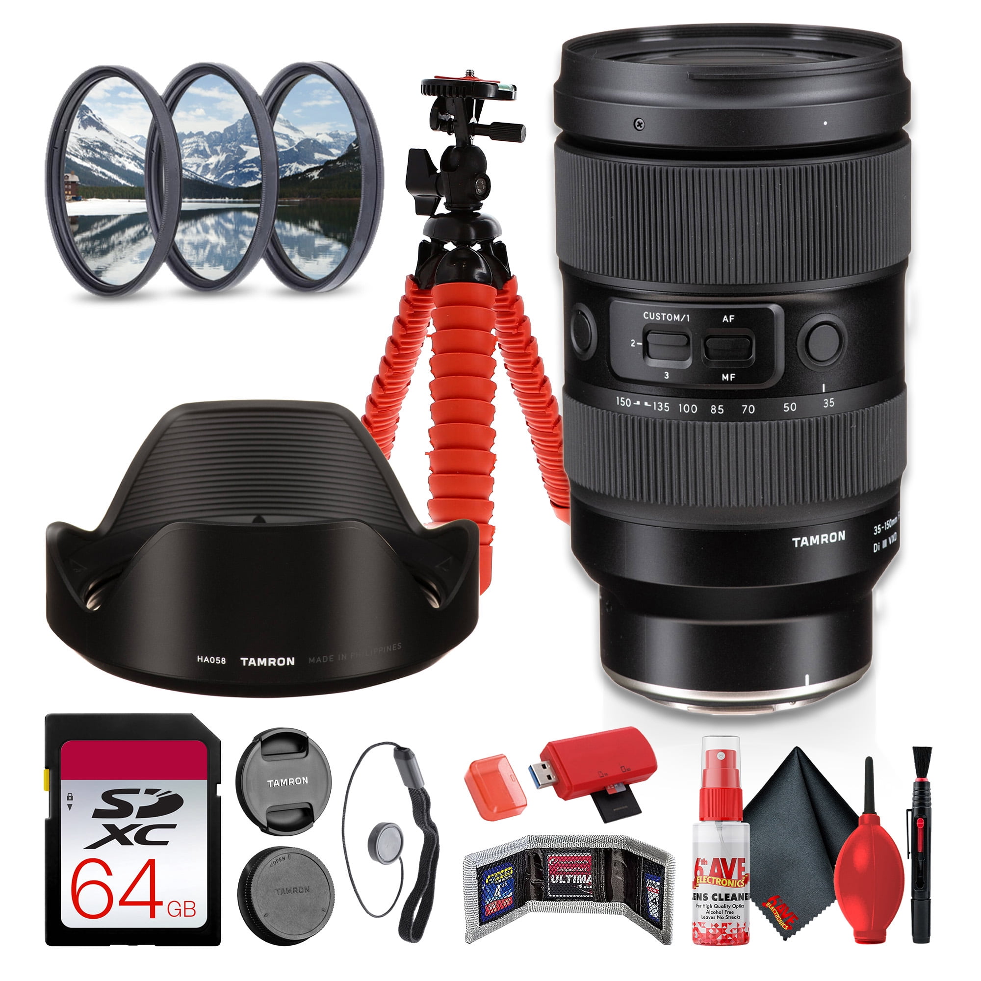 Nikon Z 180-600mm f/5.6-6.3 VR Lens - Basic Kit (International