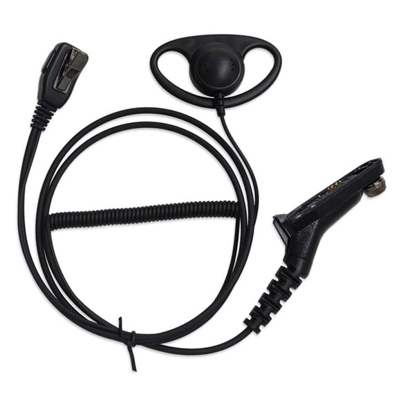 Two-way Radios Ear Hanger with Acoustic Tube Headphone XPR 6300/6350/6550/6580/7550/P8200 8268D Walkie-t Communication Surveillance Headset Earpiece Portable Earhook Device
