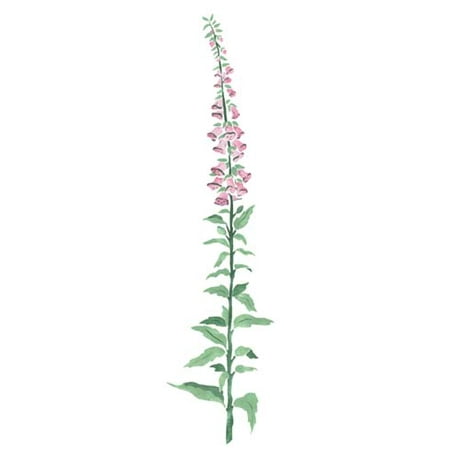 stencils flower foxglove stencil sku designer walmart