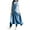 Blue, variant on lanema Cotton Linen Apron Pinafore Dress for Women Casual Apron Kitchen Cooking Apron