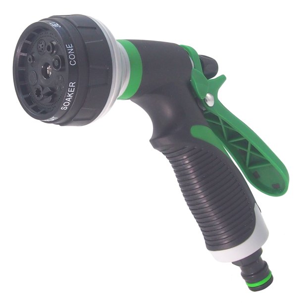 Pistola rociadora de riego multifunción de plástico para campos de verduras, pistola rociadora para riego de verduras, boquilla de lavado de automóviles a alta presión, herramienta de riego para