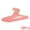 Pink, variant on Unique Bargains Extra Large Plastic Adjustable Shoulder Clothes Hangers 10 Pcs White