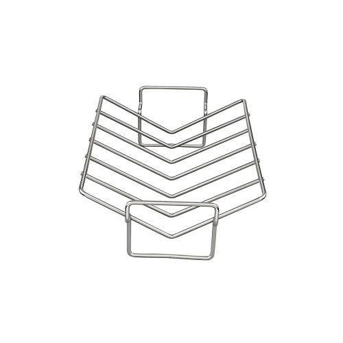 HIC Pro VShaped Wire Roasting Baking Broiling Rack, 15Inches x 11