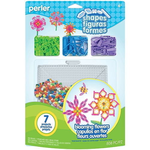 Perler Fun Fusion Fuse Bead Activity Kit, Blooming Flowers Walmart
