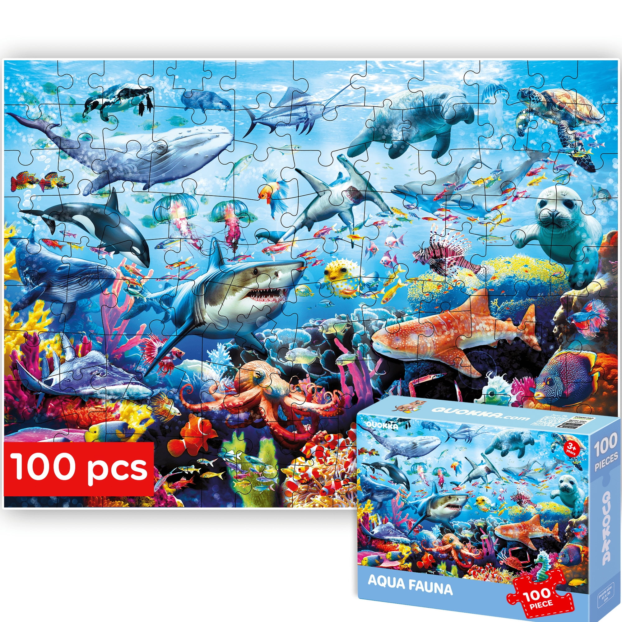 Zoo Selfie 63 Piece Super 3D Kids Jigsaw Puzzle - Walmart.com