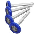 thumbnail image 1 of RUNROTOO 4Ensemble Rouleaux de Charnière de Porte de Garage Couleur Bleue Conçus pour la Performance, 1 of 8
