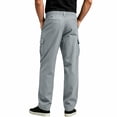 thumbnail image 5 of Joggers for Men Casual Fashion Solid Color Long Pants with Pocket Elastic Waist Straight Leg Workwear Cargo Long Pants, 5 of 8