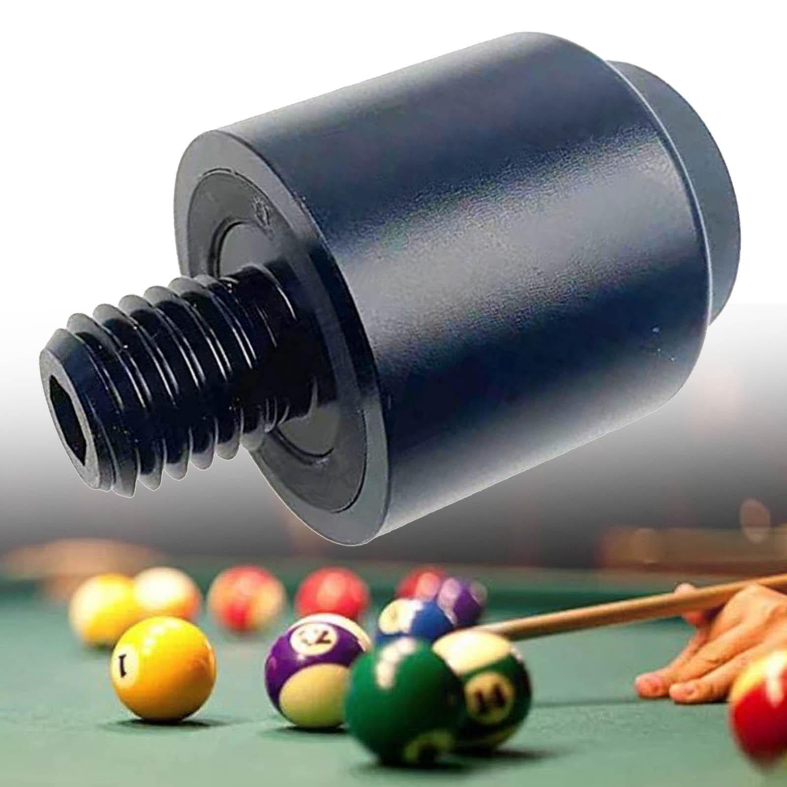funtasica Pool Cue Extender Aluminum Alloy Billiards Pool Cue Extension Billiard Snookers Cue Extension for Adult Entertainment Athlete B