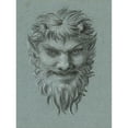 thumbnail image 2 of Pierre-Paul Prud'hon 12x14 Gold Ornate Wood Frame and Double Matted Museum Art Print Titled - Pan (1800), 2 of 4