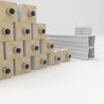 thumbnail image 6 of Ekena Millwork 40"H x 13'L Fiberthane Hamilton Unassembled Balustrade Railing Kit, Style D (6 7/8" On-Center Spacing to Pass 4" Sphere Code), 6 of 6