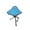 Blue, variant on KQJQS Outdoor Portable Folding Chair, Three-legged Stool Plus Size Fishing Stool, Camping/Home / Fishing / Travel / Summer Cooler Mat