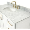 thumbnail image 3 of Ariel Q049SCW2OVOMNB Taylor 49" Free Standing Single Oval Basin Vanity Set - Blue, 3 of 7