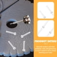 thumbnail image 2 of Miangastore 50pcs Earring Protector Covers Anti-sensitive Piercing Protectors Earring Sleeves, 2 of 9