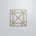 thumbnail image 5 of Ekena Millwork 11 3/8"W x 11 3/8"H x 1/4"T Small Buxton Decorative Fretwork Wood Wall Panels, Birch, 5 of 15