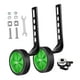 thumbnail image 4 of Ruedas de entrenamiento para bicicletas para niños, ligeras, para ciclismo, ruedas traseras resistentes. Verde, 4 of 9