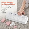 thumbnail image 5 of 70-Pack Outlet Covers, Baby Proofing Plug Protectors for Electrical Outlets, White ABS, 5 of 5