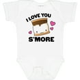 thumbnail image 3 of Inktastic Valentines Day I Love You S'more with Pink Hearts Boys or Girls Baby Bodysuit, 3 of 5