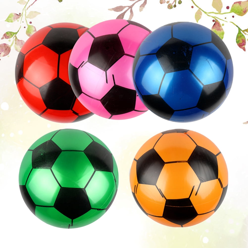 5 ballons de football spécial entraînement taille 5 - 440 g - Beaux-Arts et Loisirs