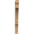 thumbnail image 2 of Ekena Millwork 3 1/2"W x 28"D x 40"H Balboa Block Smooth Bracket, Western Red Cedar, 2 of 4