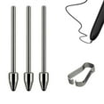 thumbnail image 1 of Pointe de Crayon Remplaçable pour Samsung Galaxy Tab S7/S8/S9+ S23 Note20 Stylet Tactile en Alliage de Titane Pointe de Stylo Résistante à l'Usure 3 Pcs, 1 of 5