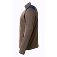 thumbnail image 3 of A4 Tourney Quarter Zip For Men in Heather/Navy | N4094, 3 of 3