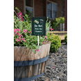 thumbnail image 3 of Eveokoki Please Do Not Pick The Flowers Sign with Stake Metal Yard Sign Garden Signs Outdoor for Lawn Yard Garden Decor, Easy to Install 8 x 12Inch, 3 of 6
