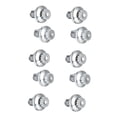 thumbnail image 1 of Kenally Tornillo de rueda de coche ABS Universal decorativo externo Color sólido modificado mejora neumático automotriz remache pernos tuerca Vehículos, repuestos y accesorios Mis Plata Kenally VI018707-02, 1 of 6