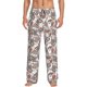 thumbnail image 1 of Balery Paisley Floral Pantalones de pijama para hombre, pijama ultraligero, pantalón de descanso-Small, 1 of 6