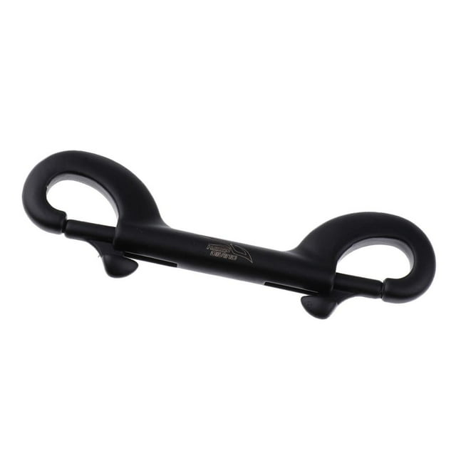 Scuba Diving 316 Stainless Steel Double Ended Snap Buckle Metal Clip 100mm