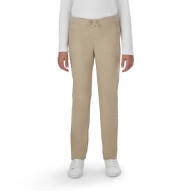 French Toast Girls’ Pull-On Pants Color: khaki Size: 6