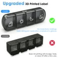 thumbnail image 6 of Oazouf Weekly Pill Organizer 4 Times a Day, Portable Travel Daily Pill Box with 28 Large Compartments for Pills Vitamin Fish Oil Supplements, 6 of 10