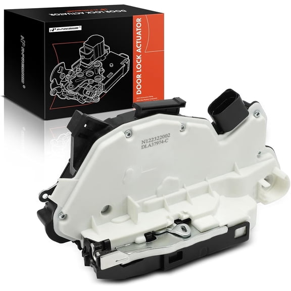 A-Premium Door Lock Latch Actuator Compatible with Volkswagen Vehicles - Tiguan 2012-2019 CC 2011-2017 Tiguan Limited 2017-2018 Without Safe Lock System - Front Left Driver Side