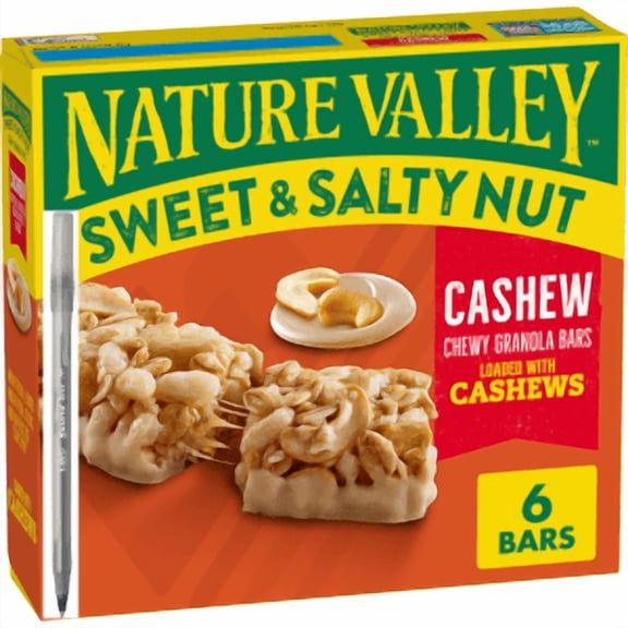 Nature Valley Cashew Sweet and Salty Nut Granola Bars