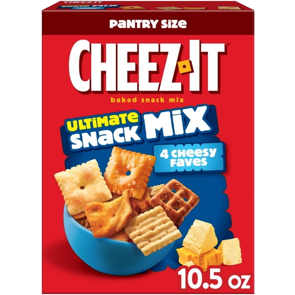 Cheez-It Ultimate Snack Mix Original Baked Snack Mix, Salty Snacks, 10.5 oz