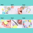 thumbnail image 2 of Ensemble de Perles Snap 24 Compartiments Perles Acryliques DIY Jouet Perles de Bijoux DIY pour Filles, 2 of 5