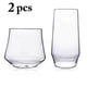thumbnail image 2 of Vaso para beber con base pesada, 2 uds., vaso para agua, vaso para bebidas, vaso para bebidas, 2 of 8