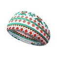 thumbnail image 1 of Xihbxyly Diademas Navideñas con Diseño Floral Bohemio, Bandas Elásticas Antideslizantes, con Motivos de Árbol de Navidad, Muñeco de Nieve y Ciervo, Ideales para Entrenamiento, Vida Cotidiana y Fiesta, 1 of 2
