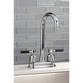 thumbnail image 4 of Kingston Brass KB8491DKL Kaiser Bar Faucet, Polished Chrome, 4 of 6