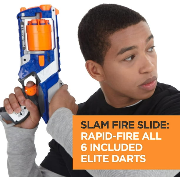 Pistolet NERF Elite 2.0 Echo CS-10 Slam-Fire avec 24 fléchettes