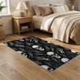 thumbnail image 2 of ODIKA Skull Horror Toss Vintage Distressed Skeleton Gothic Ghost Refined Non-Slip Low Profile for Guest Room, Lounge, Apartment, 2 of 7