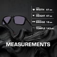 thumbnail image 5 of Oakley OO9487 Holbrook XXL Rectangle Shaped Non-Polarized Sunglasses for Men & Women - Includes Official Eyewear Kit - Matte Black Frame with Prizm Grey Lens, 5 of 6