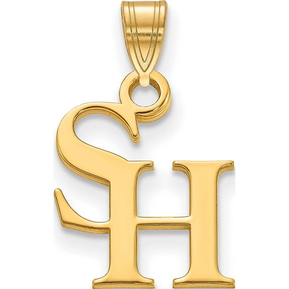 14K Yellow Gold 14Ky Logoart Sam Houston State University Small Pendant (18 X 14) Made In United States 4y002shs