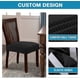 thumbnail image 5 of Dining Chair Seat Cover Stretch Spandex Chair Seat Covers Chair Seat Cushion Slipcovers for Dining Room Kitchen Chairs Removable Washable Chair Seat C, 5 of 5