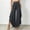 Gray, variant on Ruffle Pants High Waist Palazzo Wide Leg Side Split Asymmetrical Skirted Wide Leg Drawstring Flowy Pants with Pocket Gray 3X