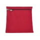 thumbnail image 3 of Bolsillo interior de lona con cremallera para accesorios de costura, cartera de viaje segura, almacenamiento oculto rojo, 3 of 7